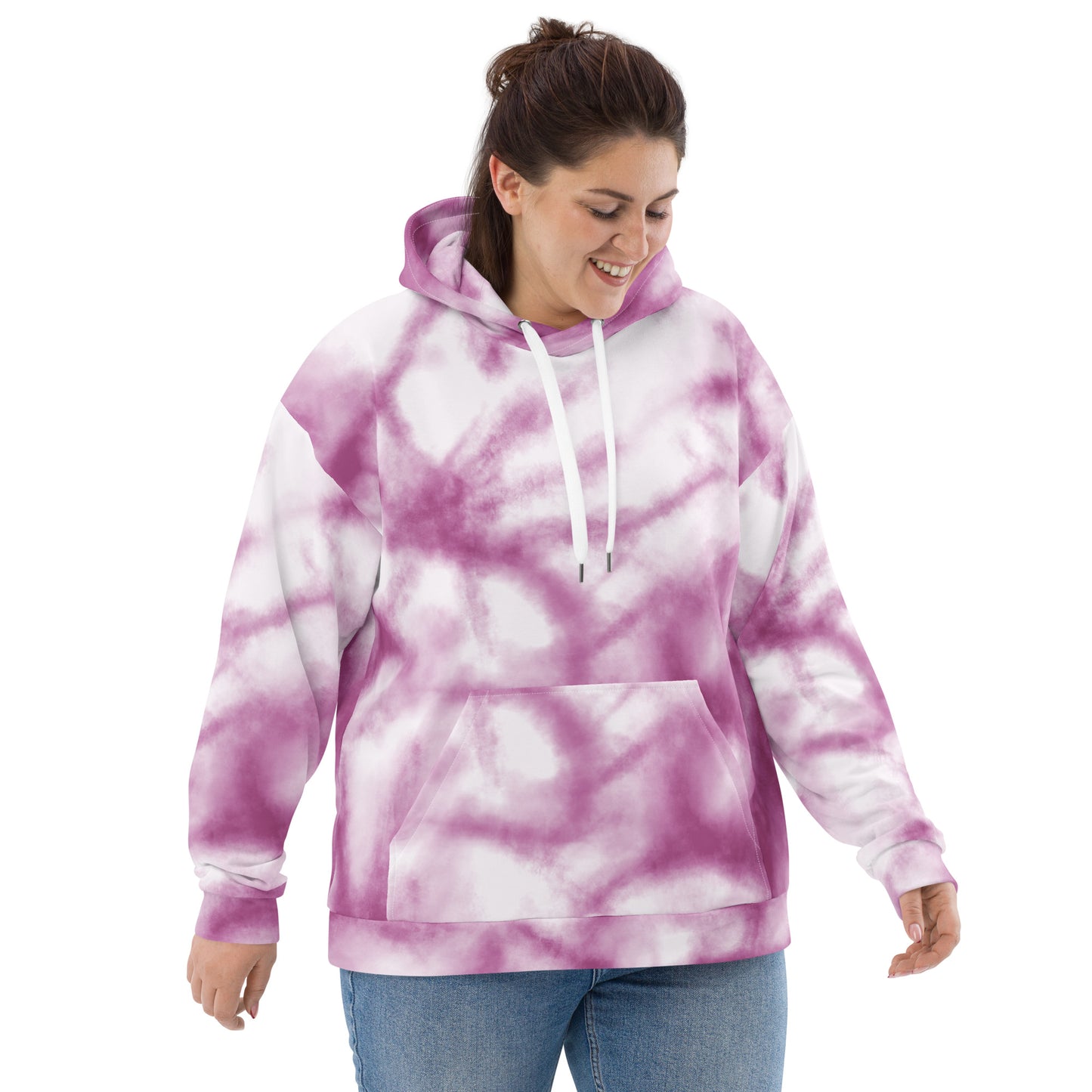 TIE DYE Purple Unisex Hoodie