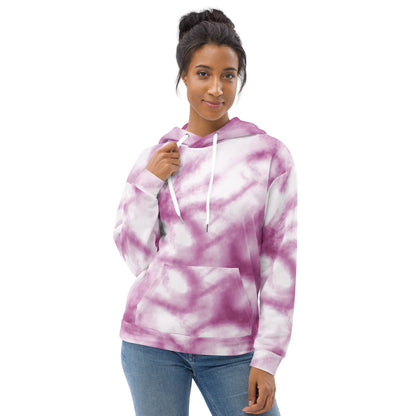 TIE DYE Purple Unisex Hoodie