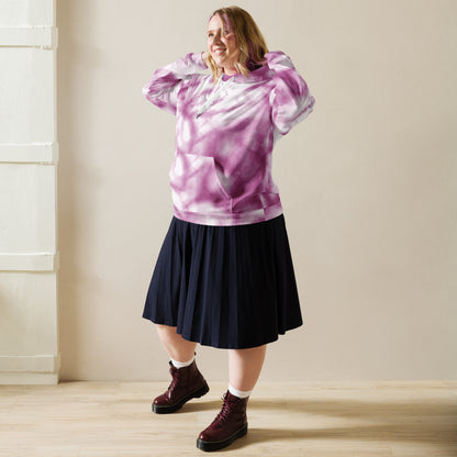 TIE DYE Purple Unisex Hoodie