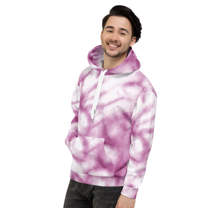 TIE DYE Purple Unisex Hoodie