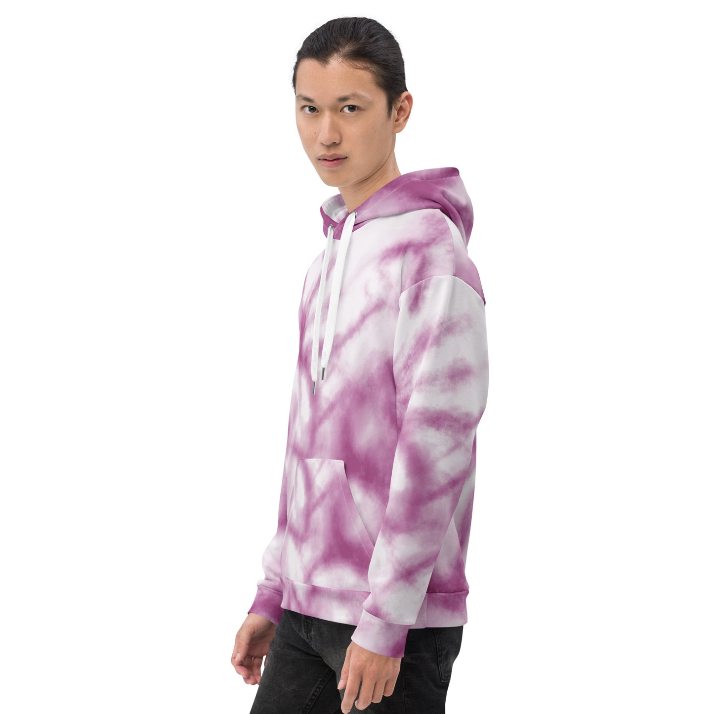 TIE DYE Purple Unisex Hoodie