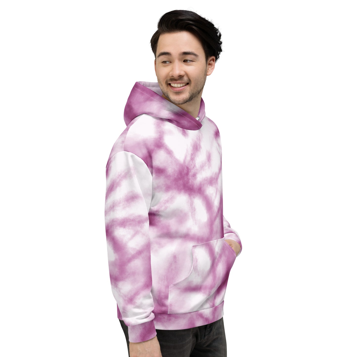 TIE DYE Purple Unisex Hoodie
