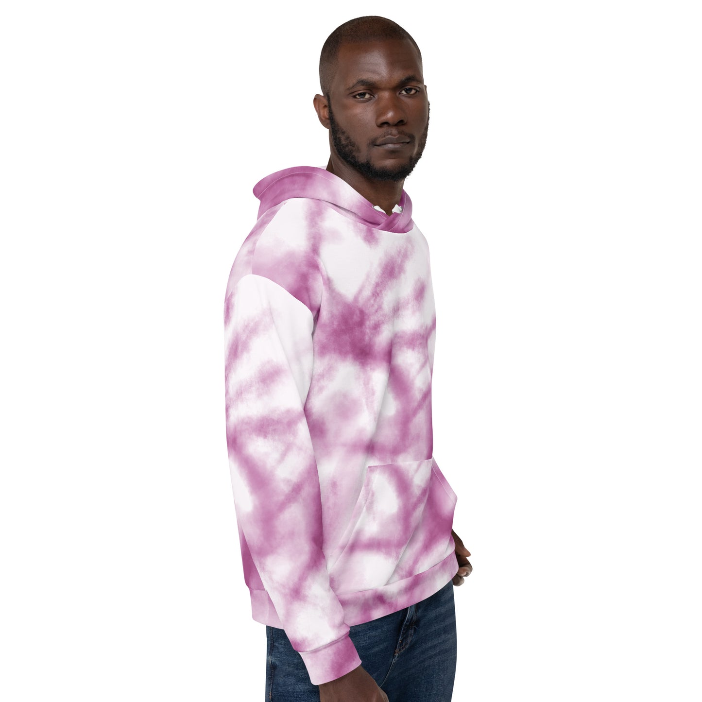 TIE DYE Purple Unisex Hoodie