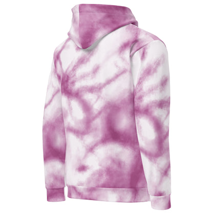 TIE DYE Purple Unisex Hoodie