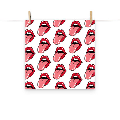 POP ART LIPS Poster