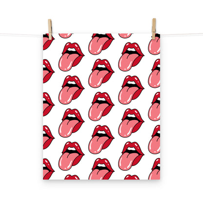 POP ART LIPS Poster