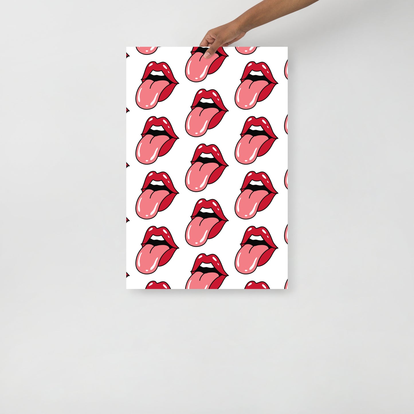 POP ART LIPS Poster