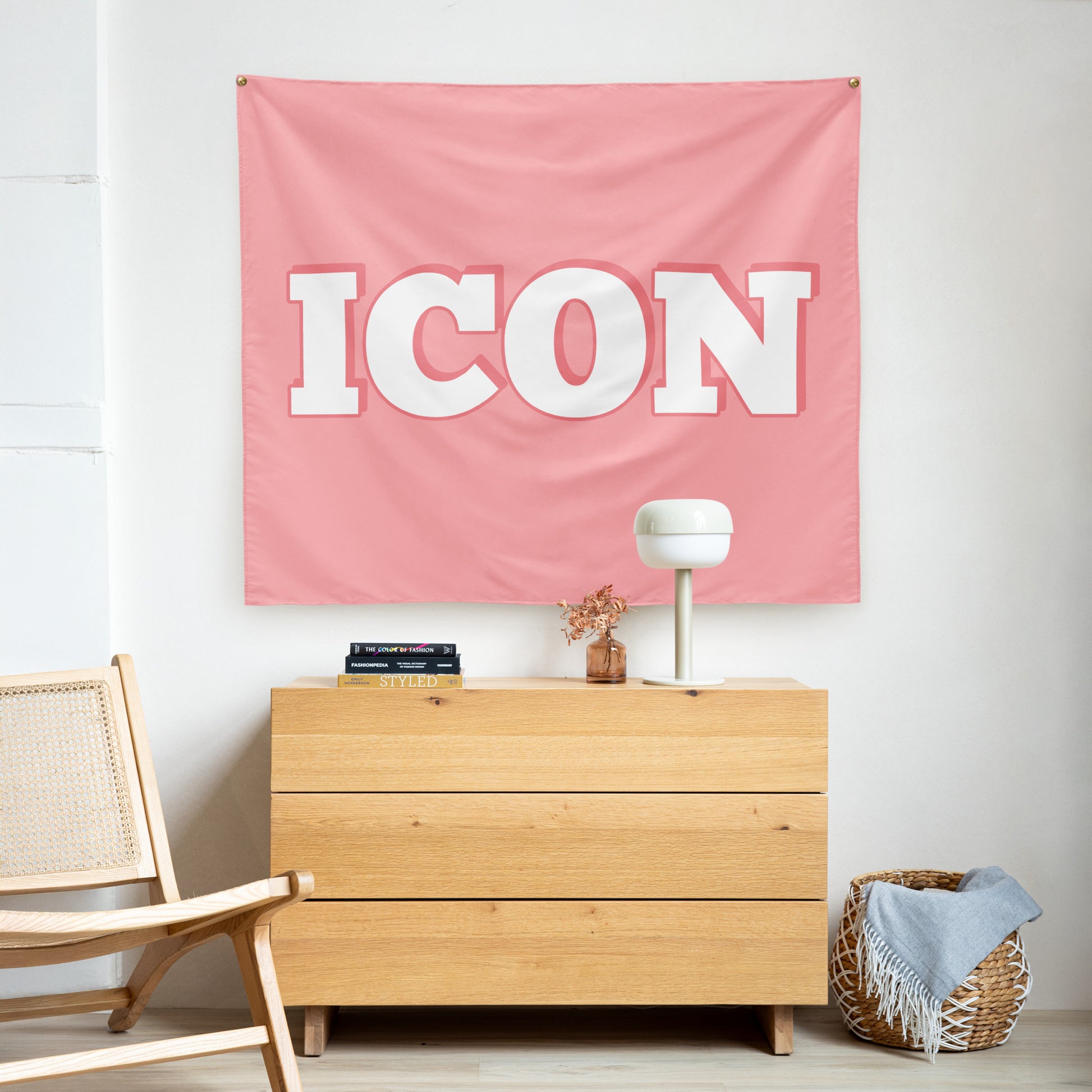 ICON Indoor wall tapestry - ASHRILEYPRINTS