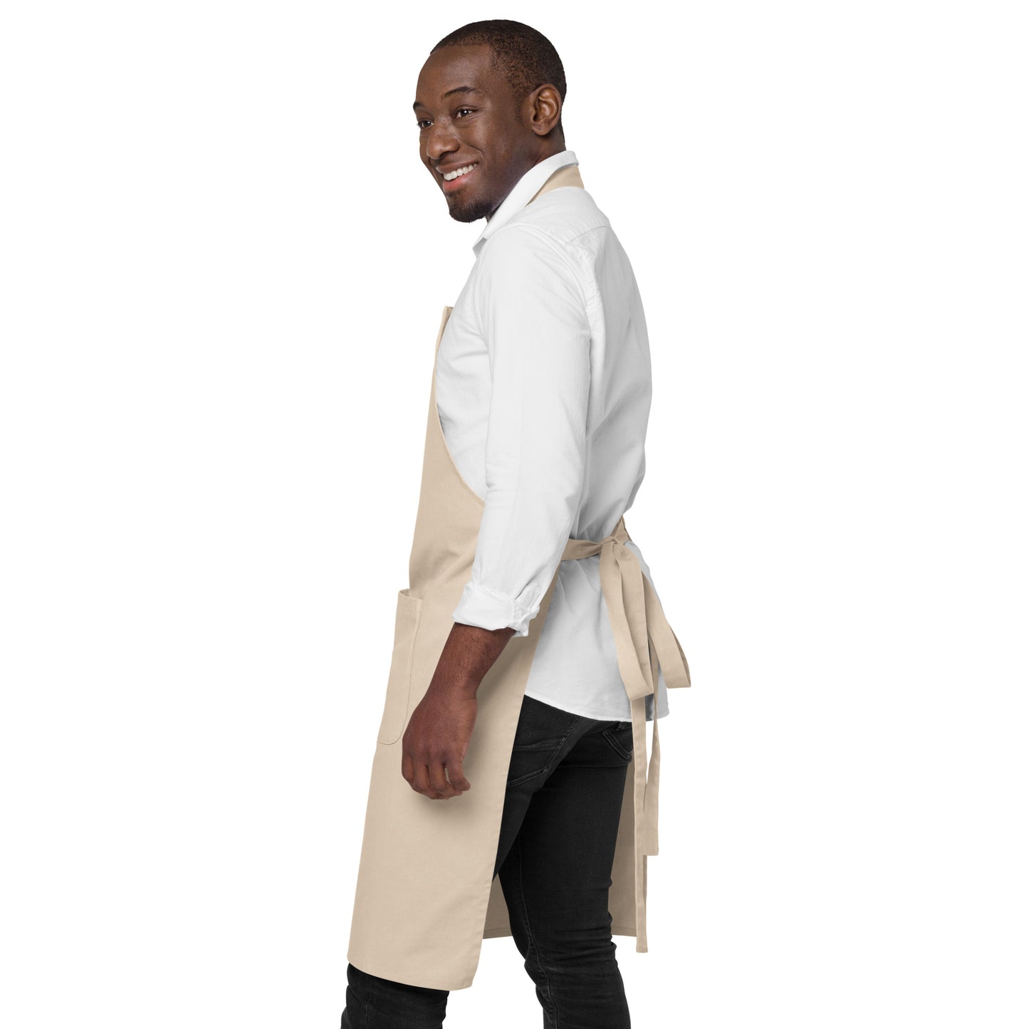 BAKE THE WORLD Organic cotton apron