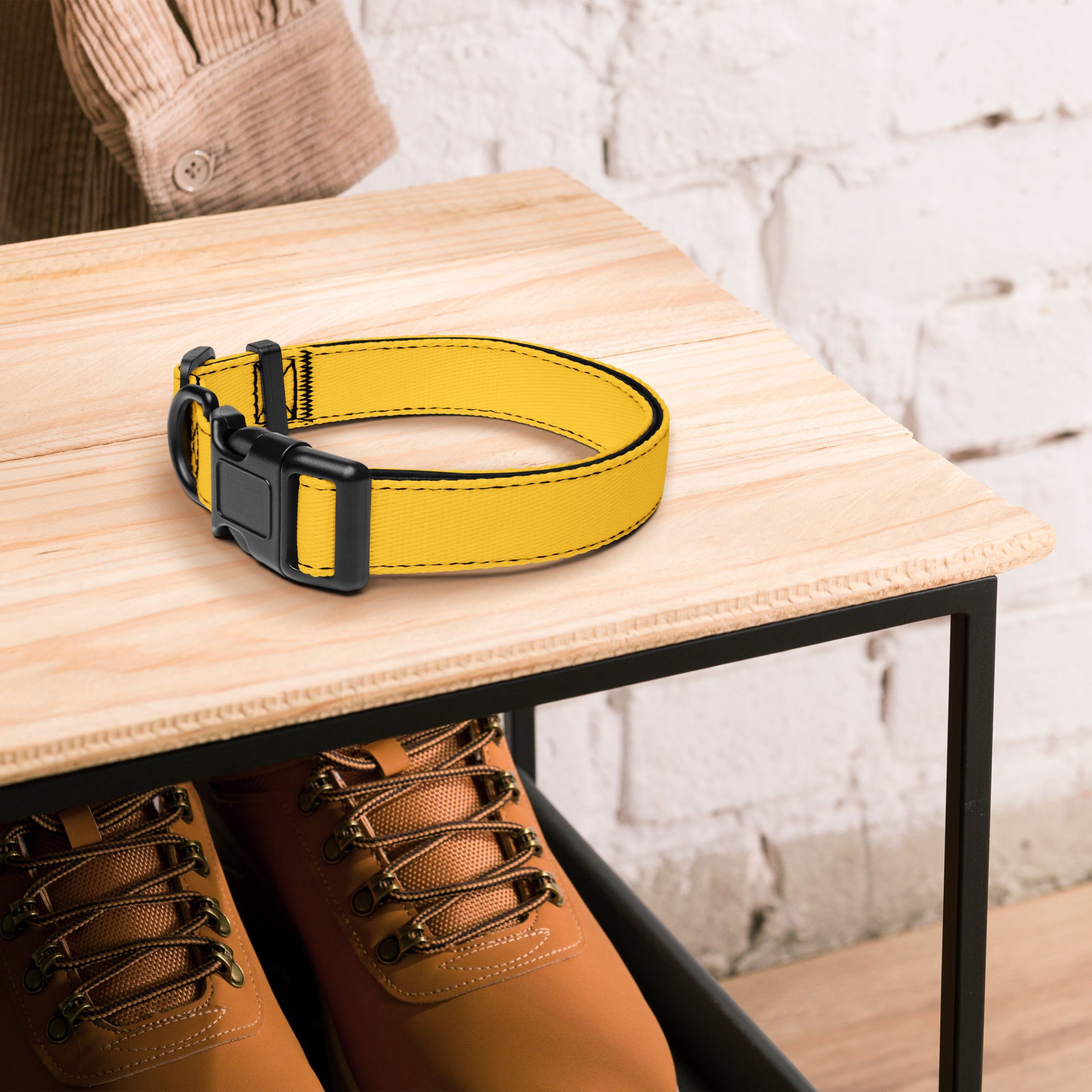 YELLOW Pet collar - ASHRILEYPRINTS