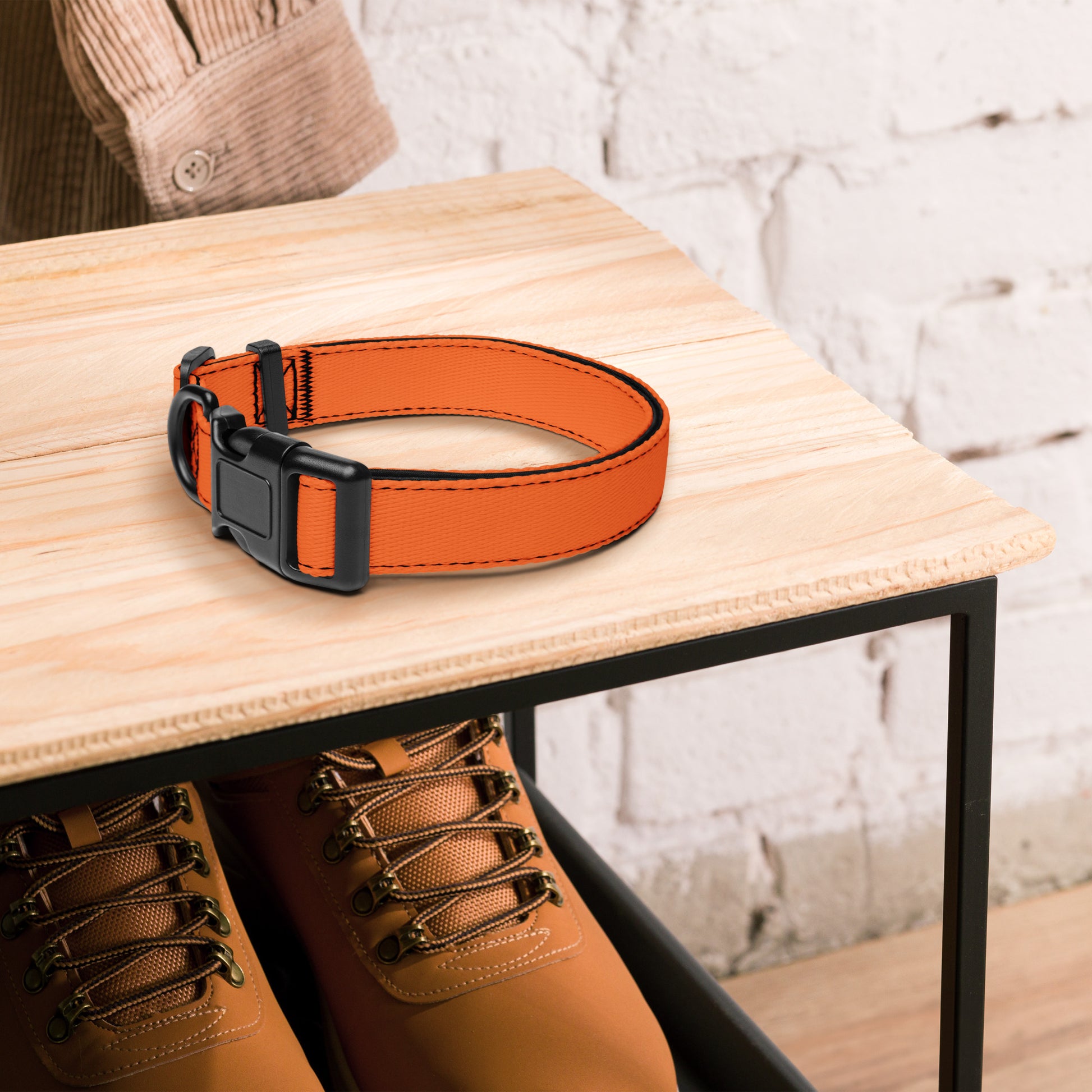 ORANGE Pet collar - ASHRILEYPRINTS