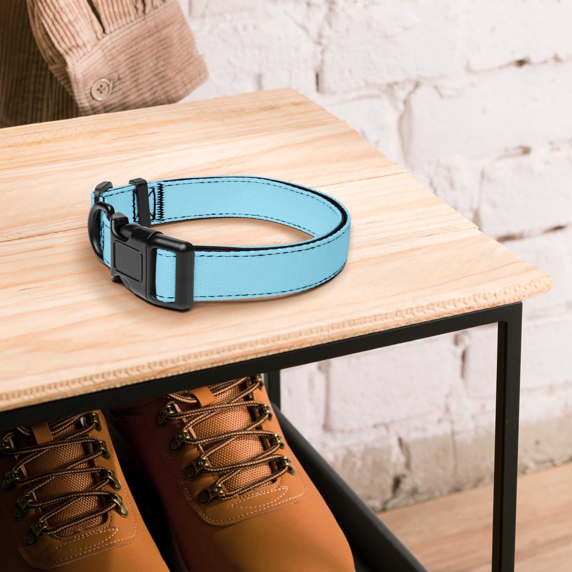 LIGHT BLUE Pet collar - ASHRILEYPRINTS