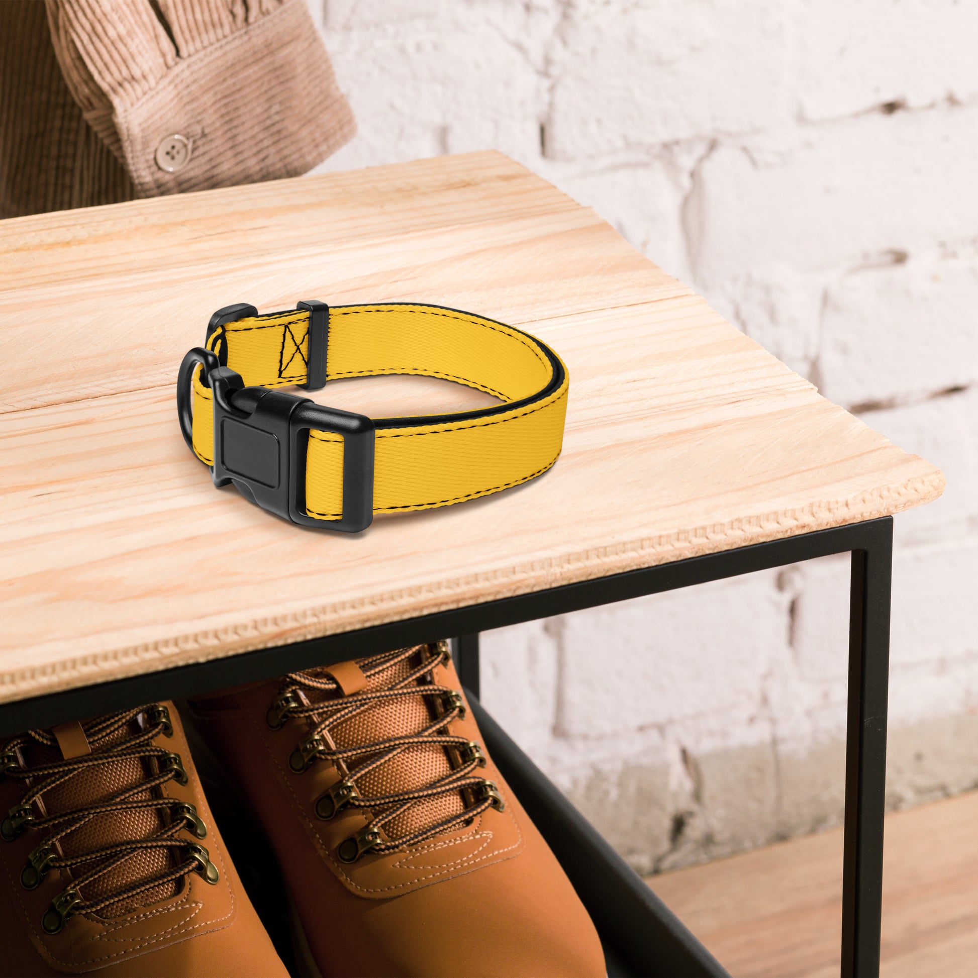 YELLOW Pet collar - ASHRILEYPRINTS