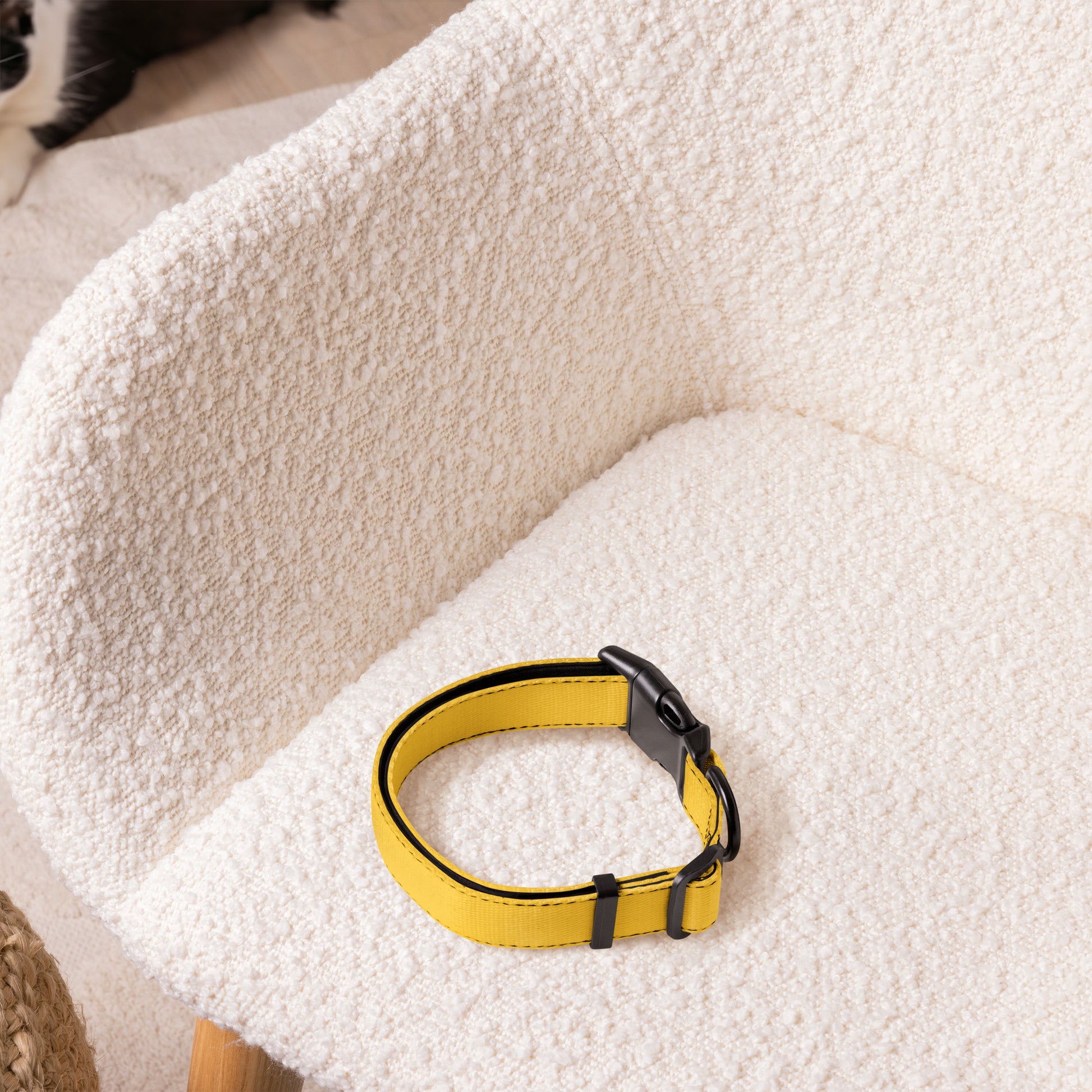 YELLOW Pet collar - ASHRILEYPRINTS