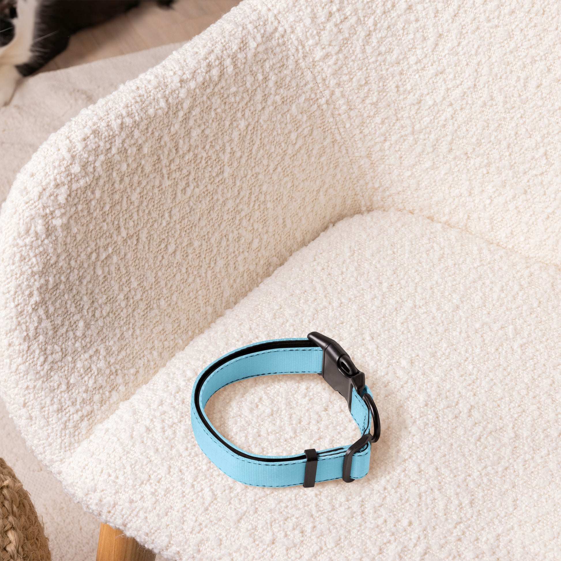 LIGHT BLUE Pet collar - ASHRILEYPRINTS